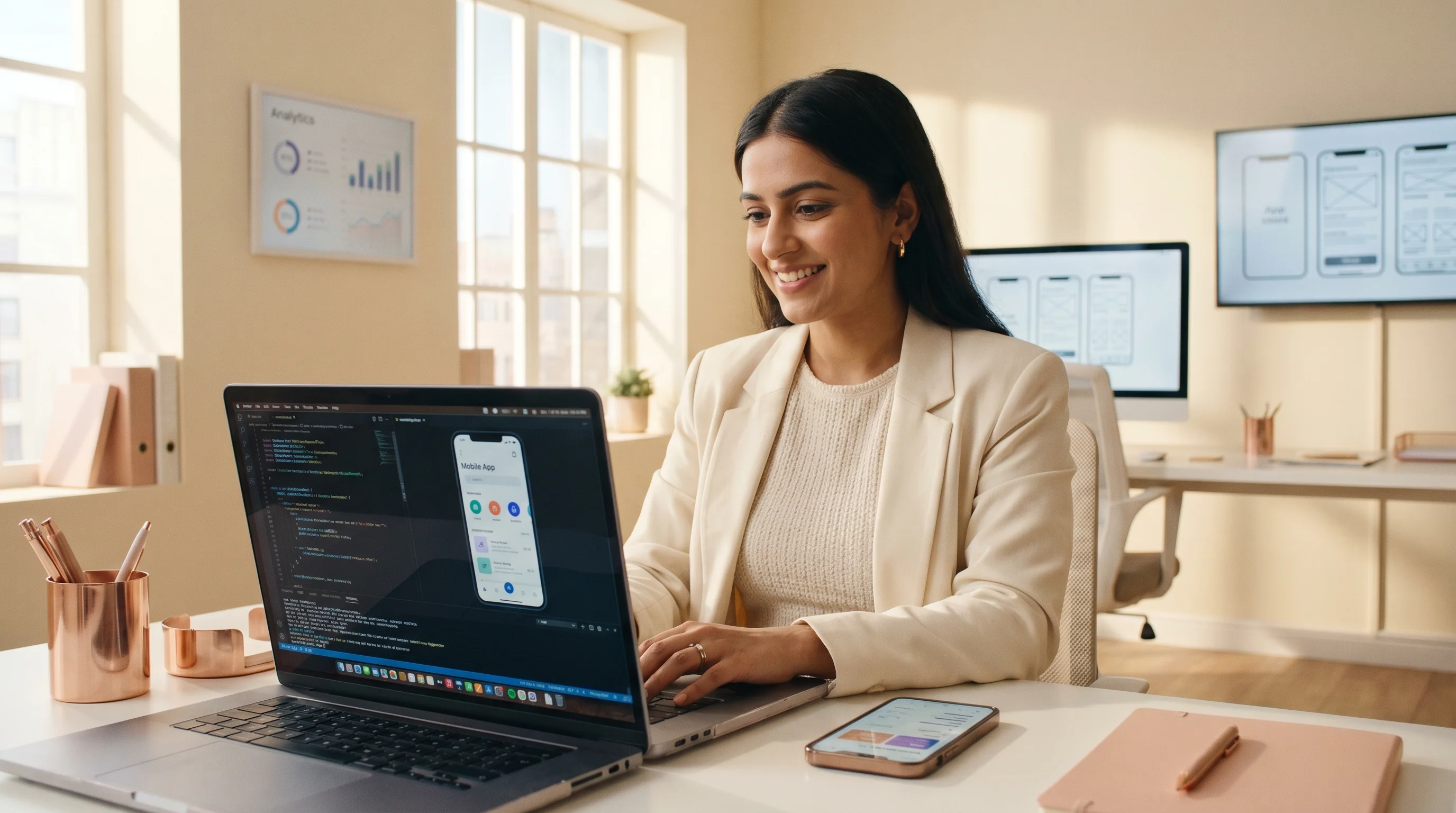 Setup With Anna - Professional app development and digital marketing workspace